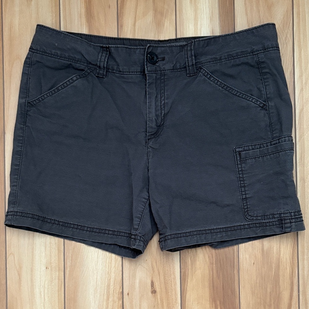Eddie Bauer Charcoal Cargo Shorts